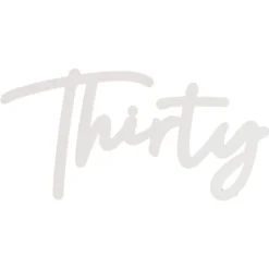 Party Delights 30 White Balloon Arch Sign< Arches & Clouds