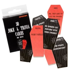 Adult Halloween Joke & Trivia Cards<Party Delights