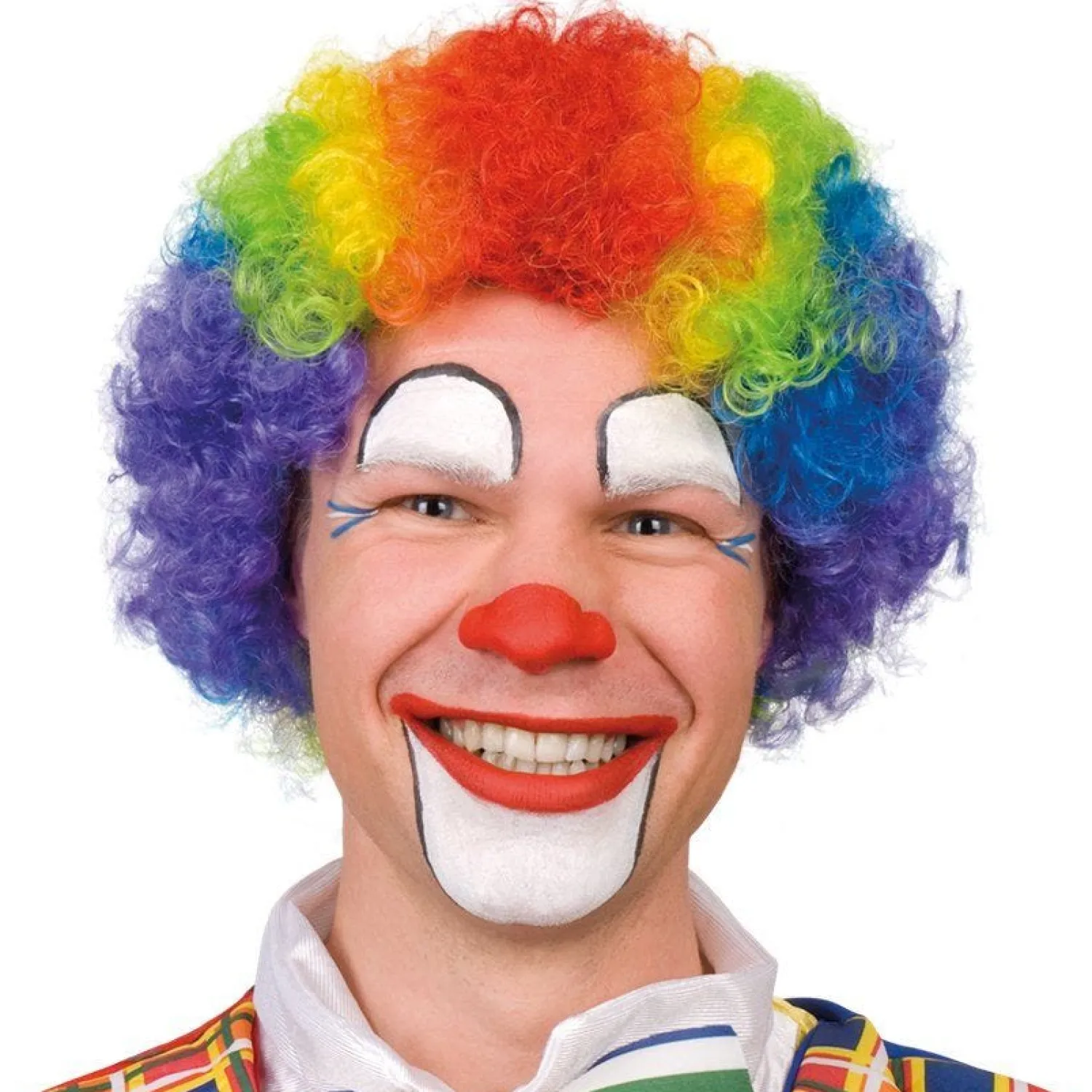 Party Delights Afro Wig Rainbow< Wigs