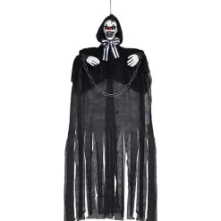 Animated Black Clown In Chains Prop - 1.3M<Party Delights Outlet