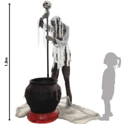 Animated Cauldron Creep - 1.8M<Party Delights New