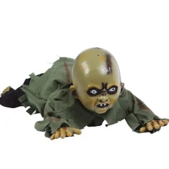 Animated Crawling Baby Zombie - 75Cm<Party Delights Outlet