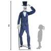 Animated Sharply Dressed Skeleton - 2M<Party Delights Discount