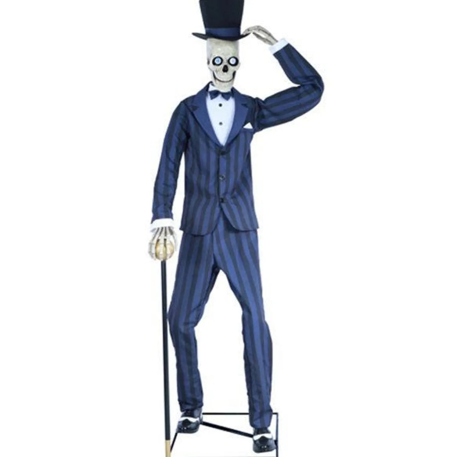 Animated Sharply Dressed Skeleton - 2M<Party Delights Discount