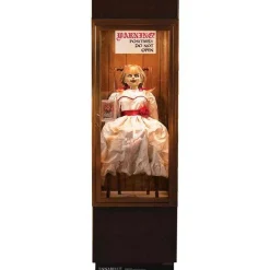 Annabelle Possessed Doll Glass Case Cardboard Cutout - 177Cm X 56Cm<Party Delights