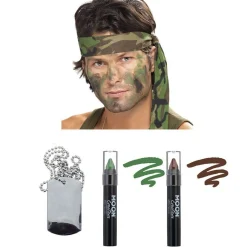 Party Delights Army Camouflage Accessory Kit< Instant Outfits