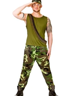 Army Guy - Adult Costume<Party Delights Hot