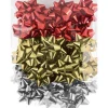 Assorted Metallic Gift Bows (24Pk)<Party Delights Outlet