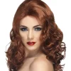 Party Delights Auburn Glamourous Wig< Wigs