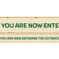 Party Delights Australian Outback Paper Banners - 1M (3Pk)< Banners