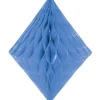 Party Delights Baby Blue Honeycomb Diamond Decoration - 30Cm< Hanging Decorations