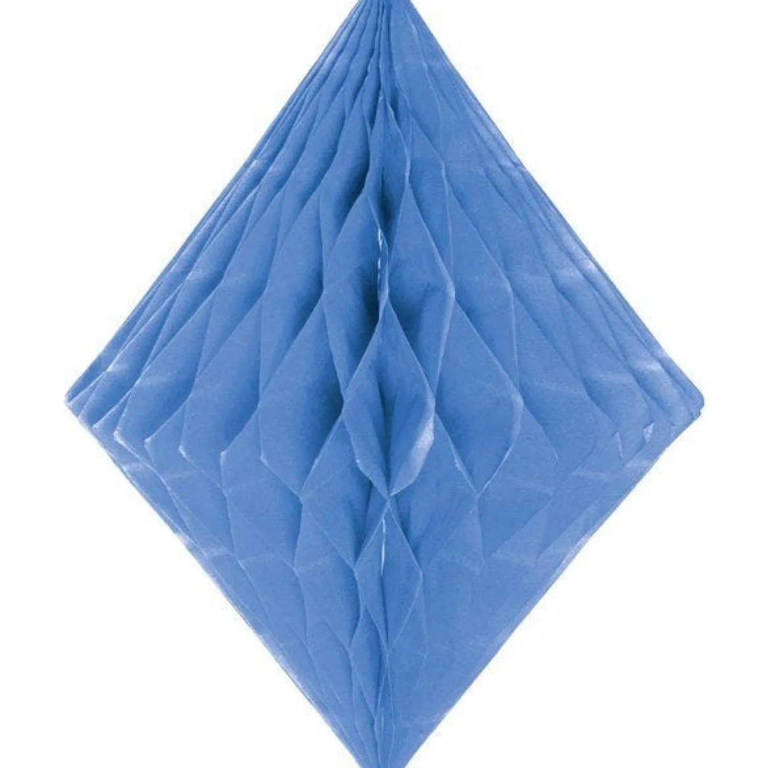 Party Delights Baby Blue Honeycomb Diamond Decoration - 30Cm< Hanging Decorations