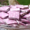 Party Delights Baby Pink Polka Dot Chocolate Neapolitans - 20Pk< Chocolates