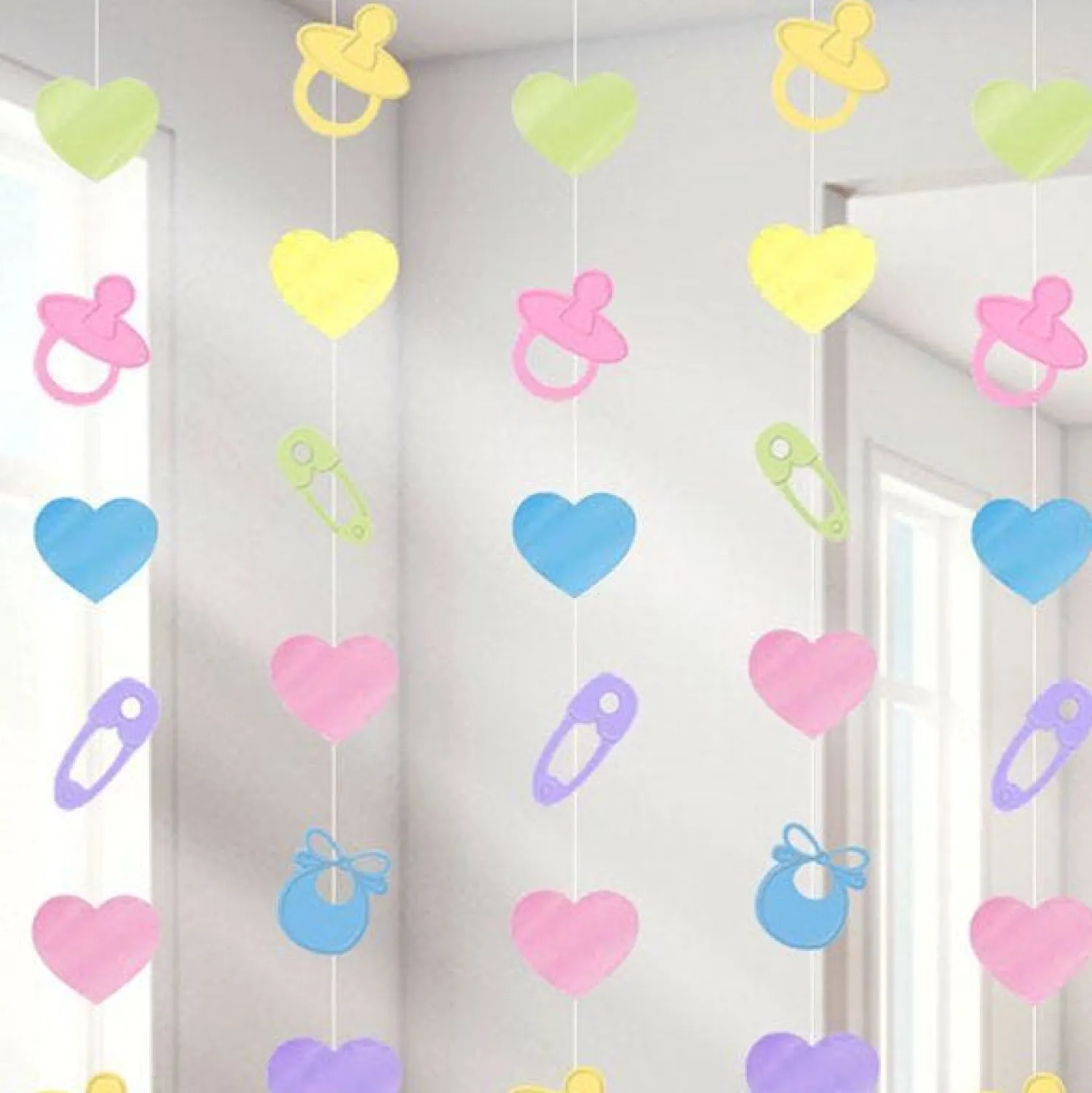 Party Delights Baby Shower String Decoration (6Pk)< Hanging Decorations