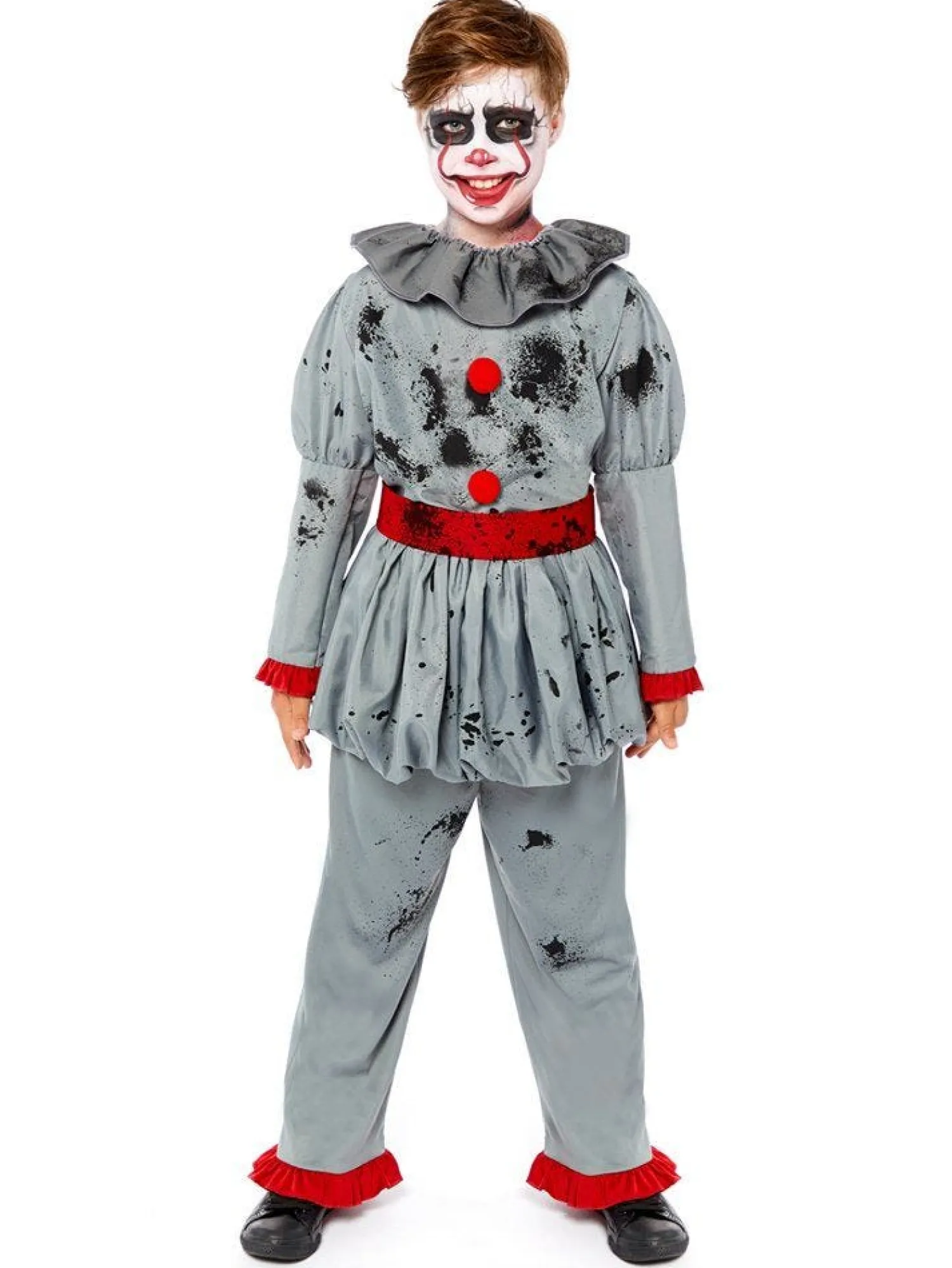 Bad Clown Boy - Child Costume<Party Delights Discount