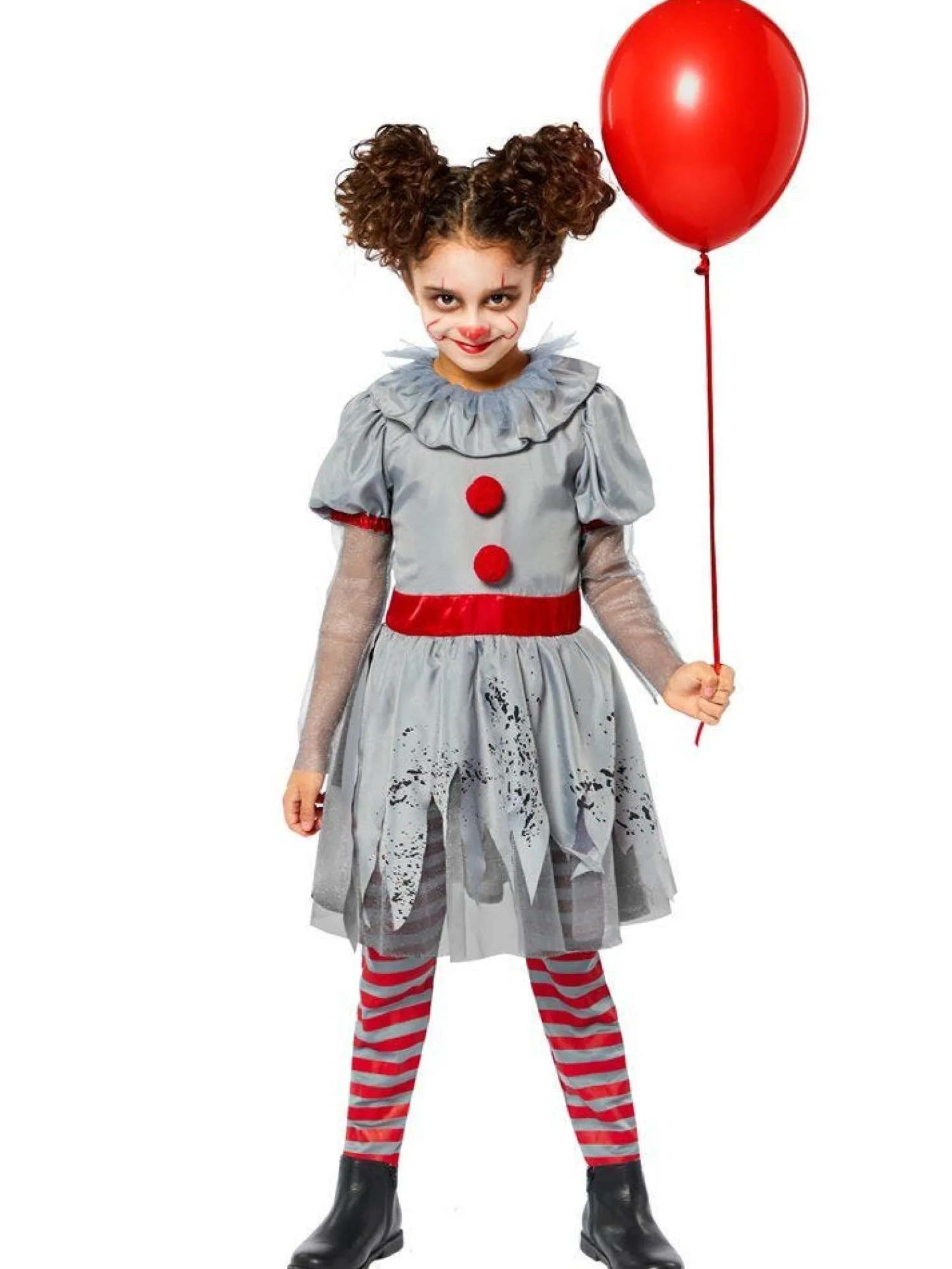 Bad Girl Clown - Child And Teen Costume<Party Delights Discount
