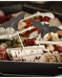 Bat Cocktail Sticks (12Pk)<Party Delights