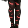 Bat Tights - Child 3-6 Years<Party Delights Outlet