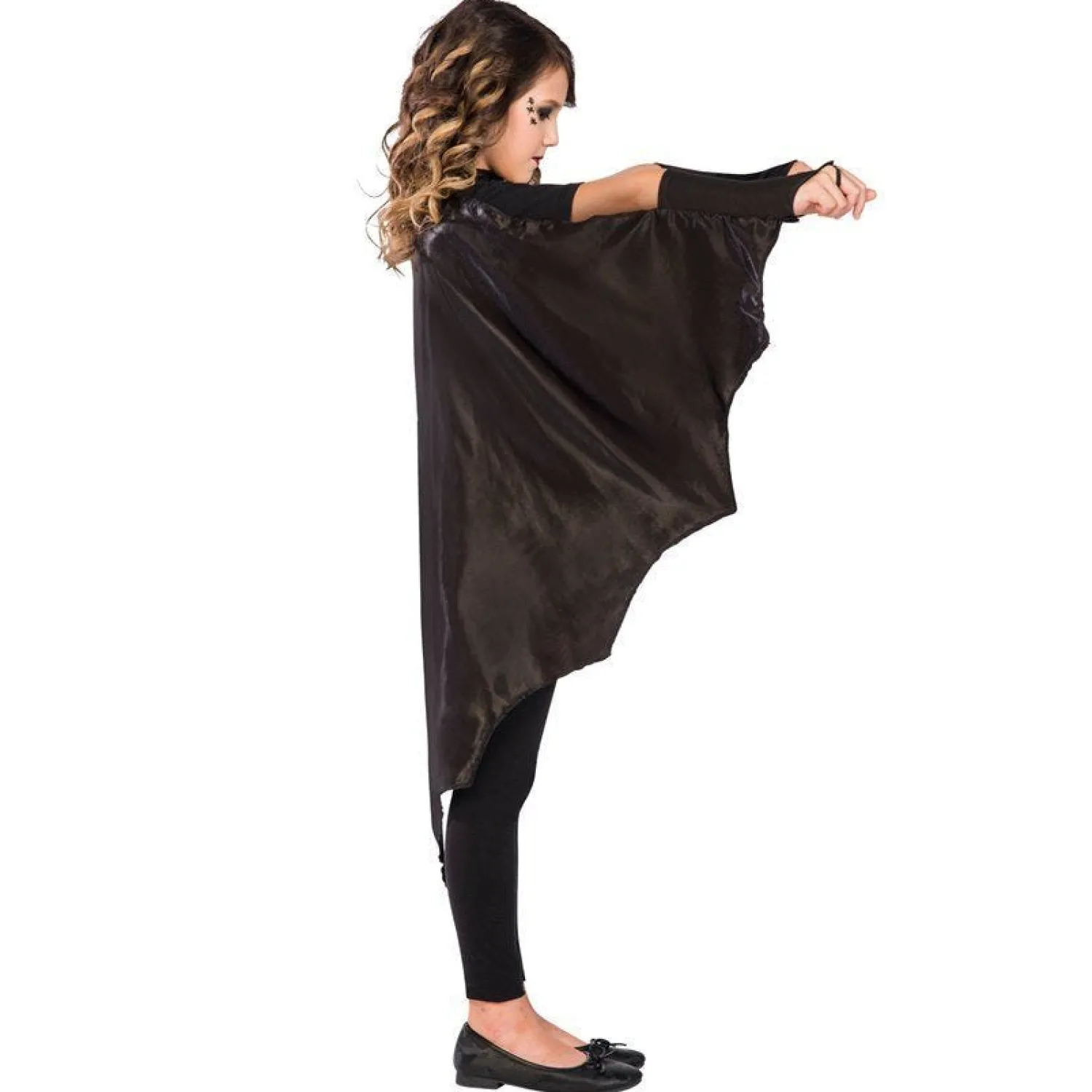 Bat Wing Black Cape - Child<Party Delights Sale