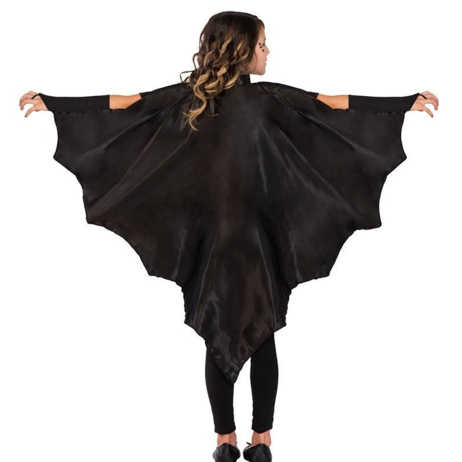 Bat Wing Black Cape - Child<Party Delights Sale