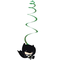 Party Delights Batman & Joker Swirl Decorations (6Pk)< Hanging Decorations