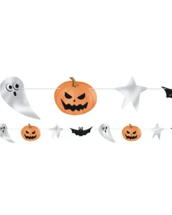 Bats & Boos Foil Garland<Party Delights Clearance
