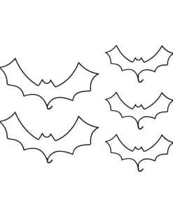 Bats Cake Decorations (5Pk)<Party Delights Hot