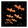 Bats Hot Stamped Paper Napkins - 33Cm (16Pk)<Party Delights Discount