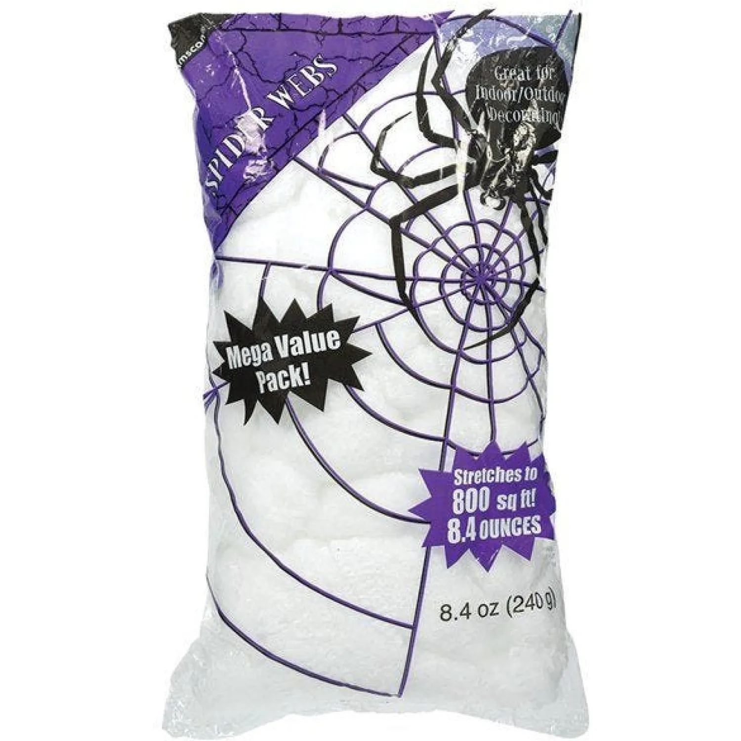 Big Spider Web Pack - 240G<Party Delights New