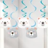 Party Delights Birthday Bear Dizzy Danglers (5Pk)< Hanging Decorations