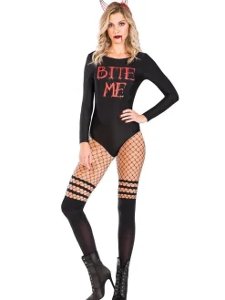 Bite Me Bodysuit - Adult Costume<Party Delights Hot