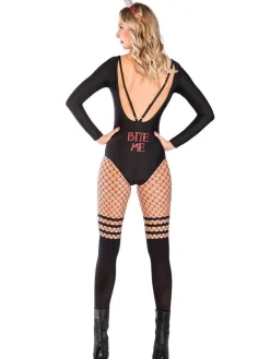 Bite Me Bodysuit - Adult Costume<Party Delights Hot