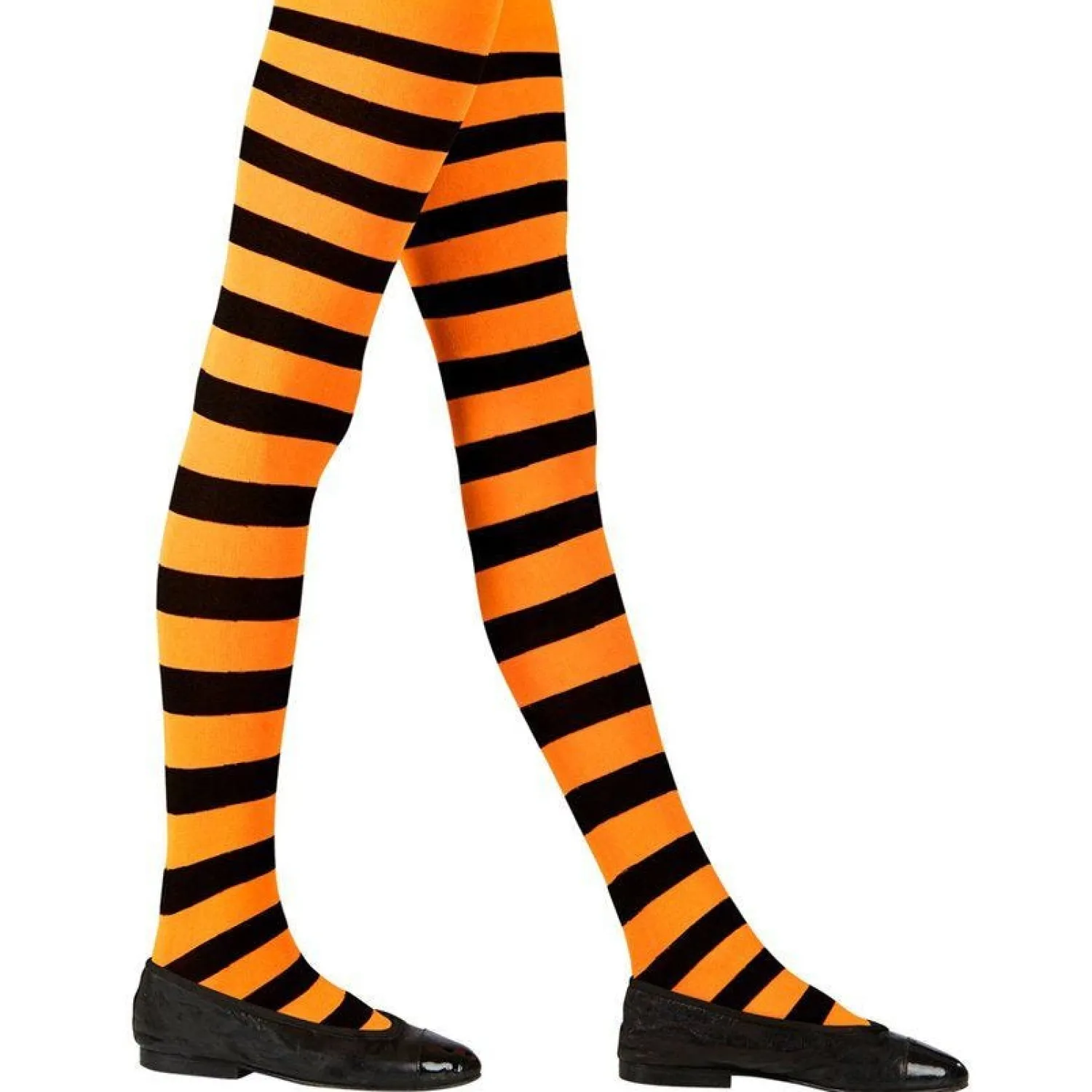 Black & Orange Tights11-14 Yrs<Party Delights Best