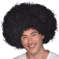 Party Delights Black Afro Wig< Wigs
