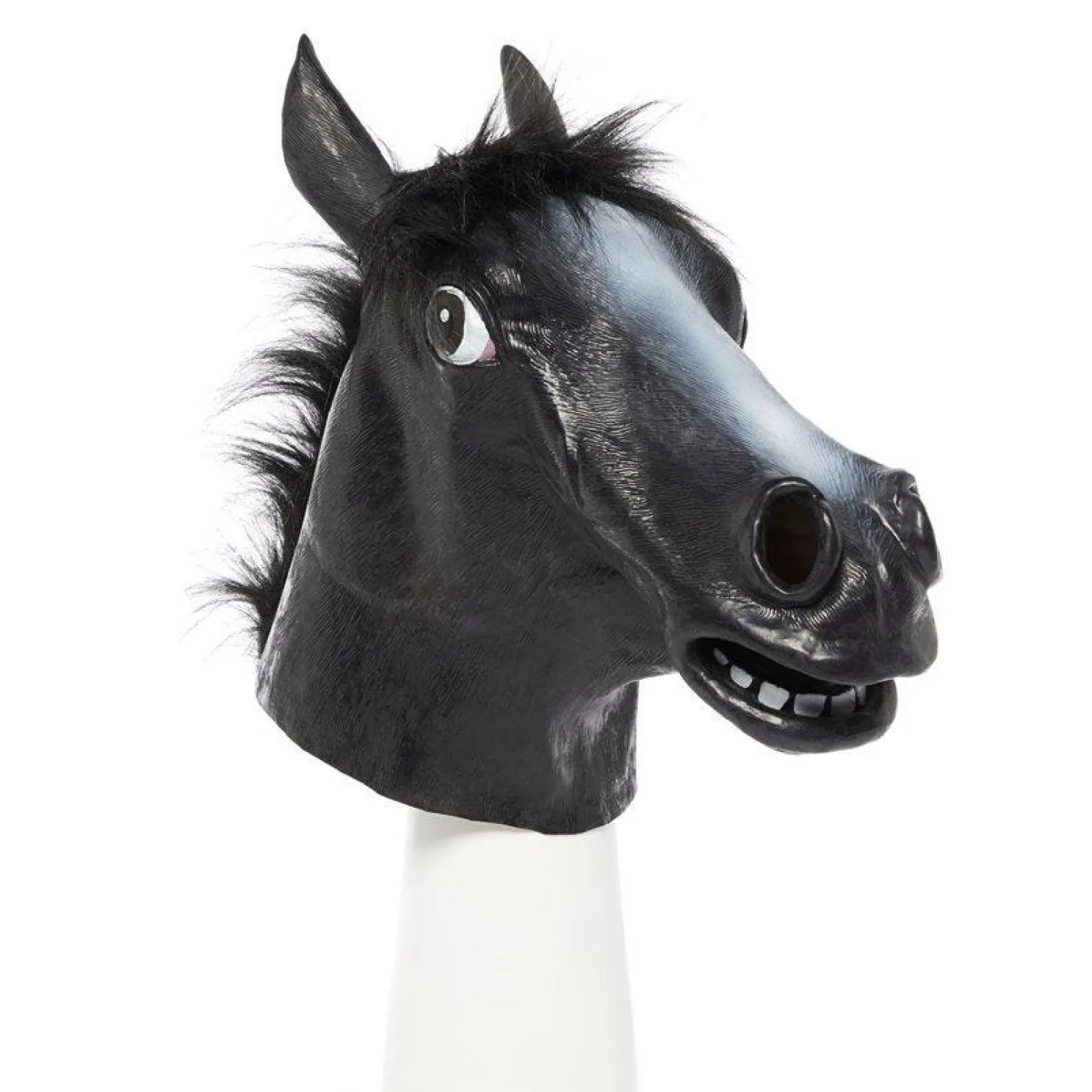 Black Beauty Horse Rubber Mask<Party Delights Best