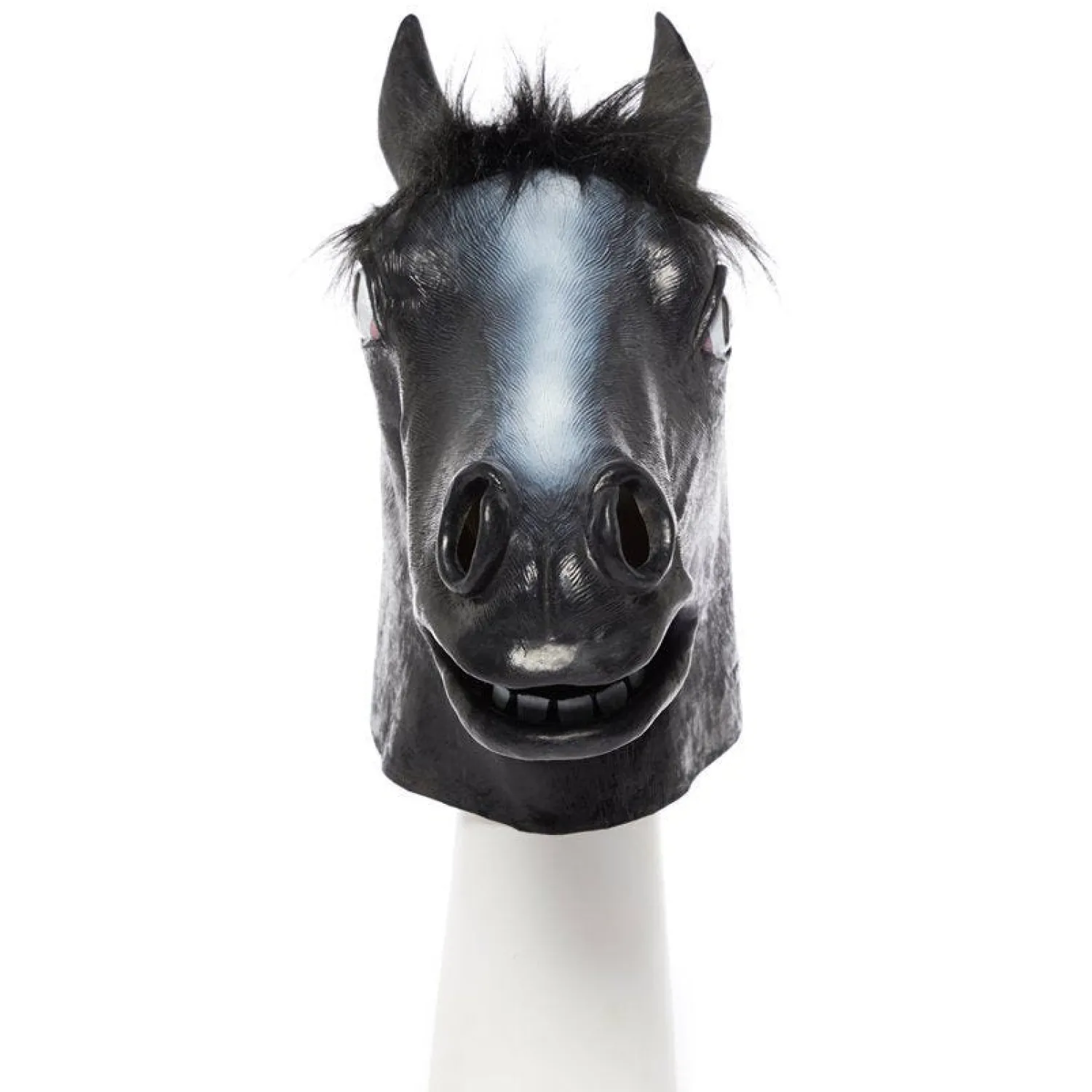 Black Beauty Horse Rubber Mask<Party Delights Best