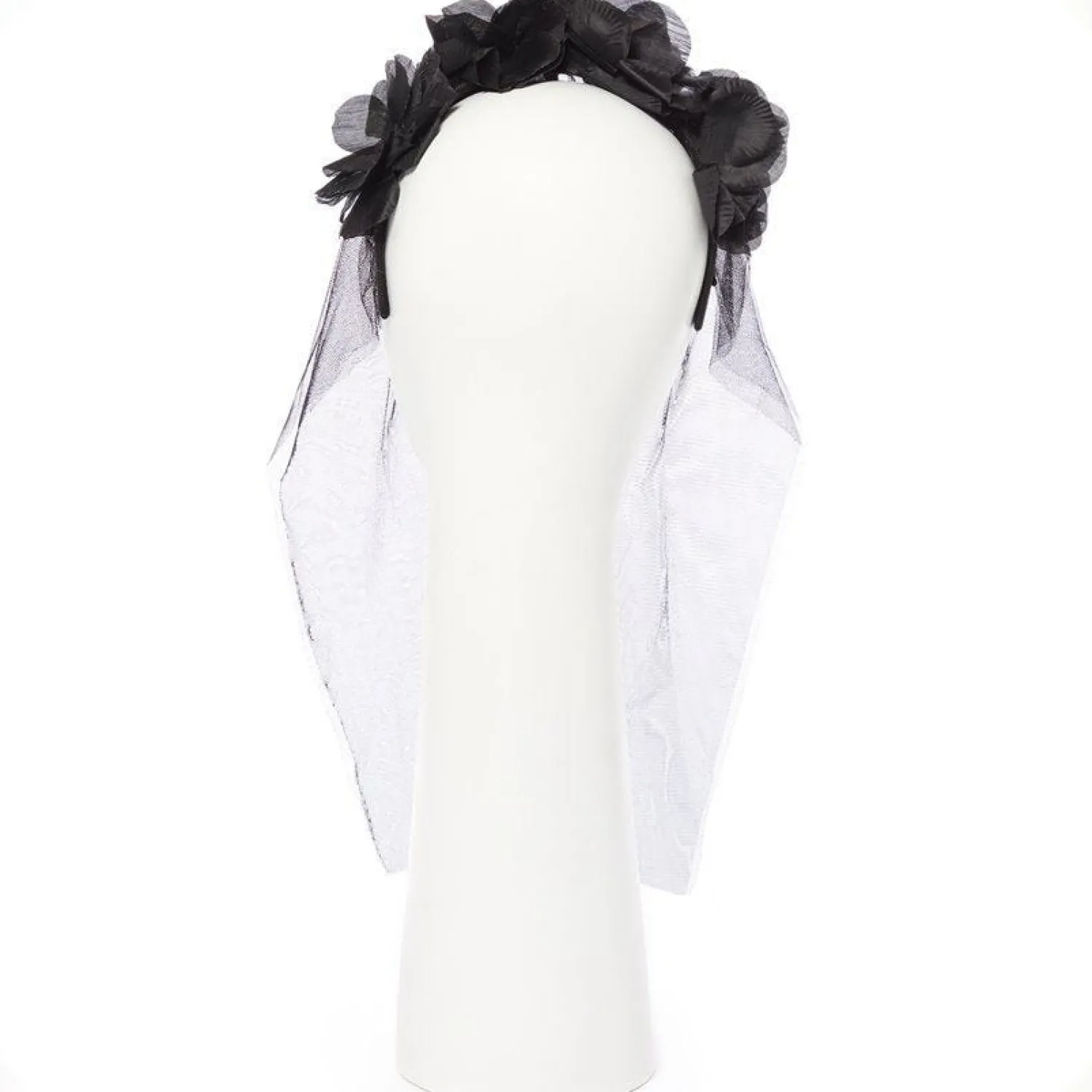 Black Bride Headband<Party Delights Outlet