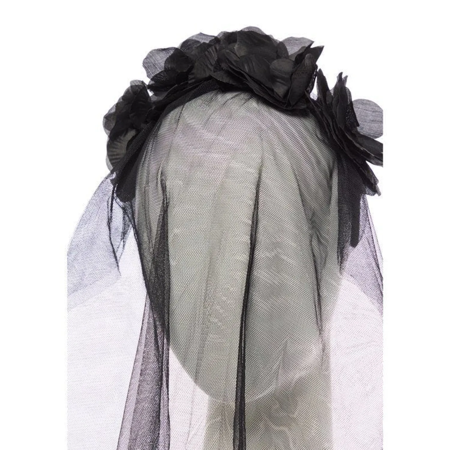 Party Delights Black Bride Headband< Hats & Headwear