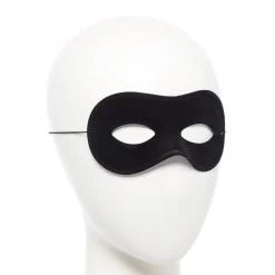 Party Delights Black Domino Masquerade Mask< Masks