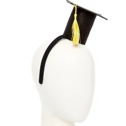 Party Delights Black Graduation Headband< Hats & Headwear
