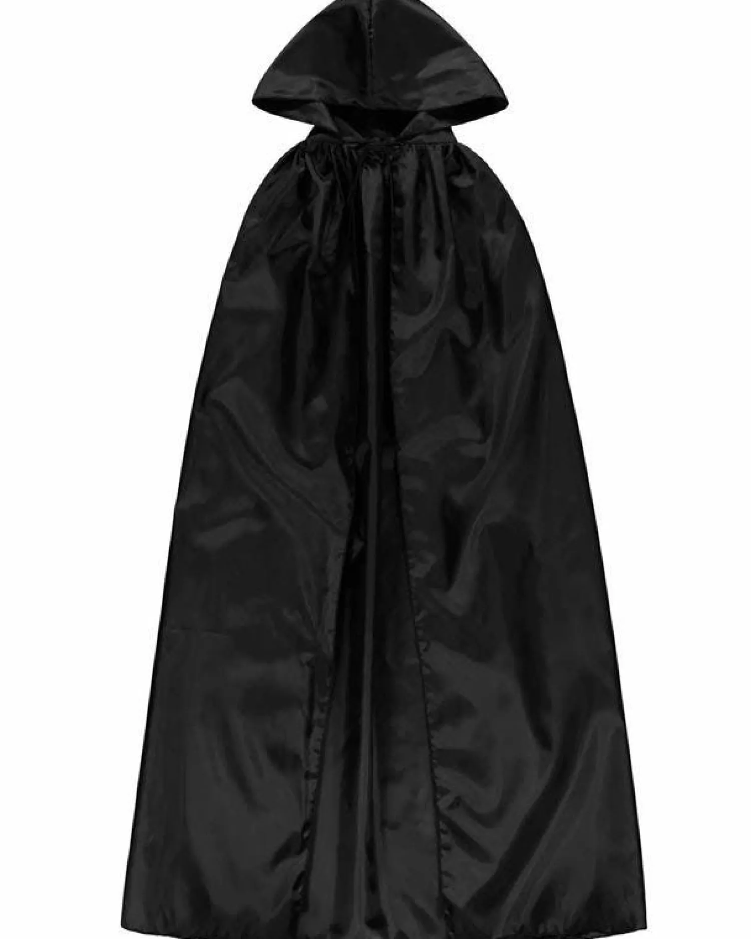 Black Hooded Cape - Adult Costume<Party Delights Sale