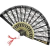 Party Delights Black Lace Fan - 24Cm< Costume Props