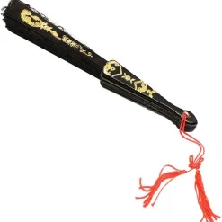 Party Delights Black Lace Fan - 24Cm< Costume Props