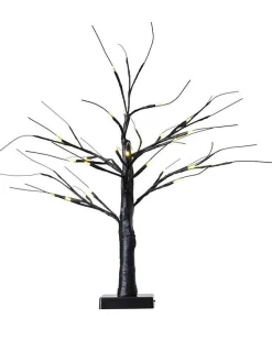 Black Light Up Small Tree<Party Delights Discount