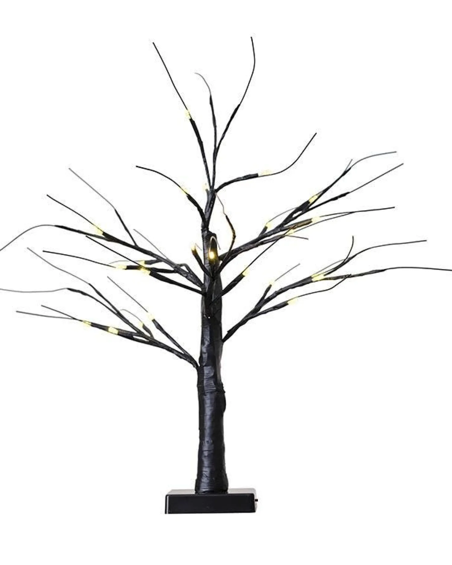 Black Light Up Small Tree<Party Delights Discount