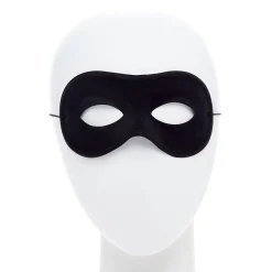 Party Delights Black Masquerade Eye Mask< Masks