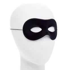 Party Delights Black Masquerade Eye Mask< Masks