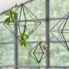 Party Delights Black Metal Geometric Hanging Decoration - 15Cm< Hanging Decorations
