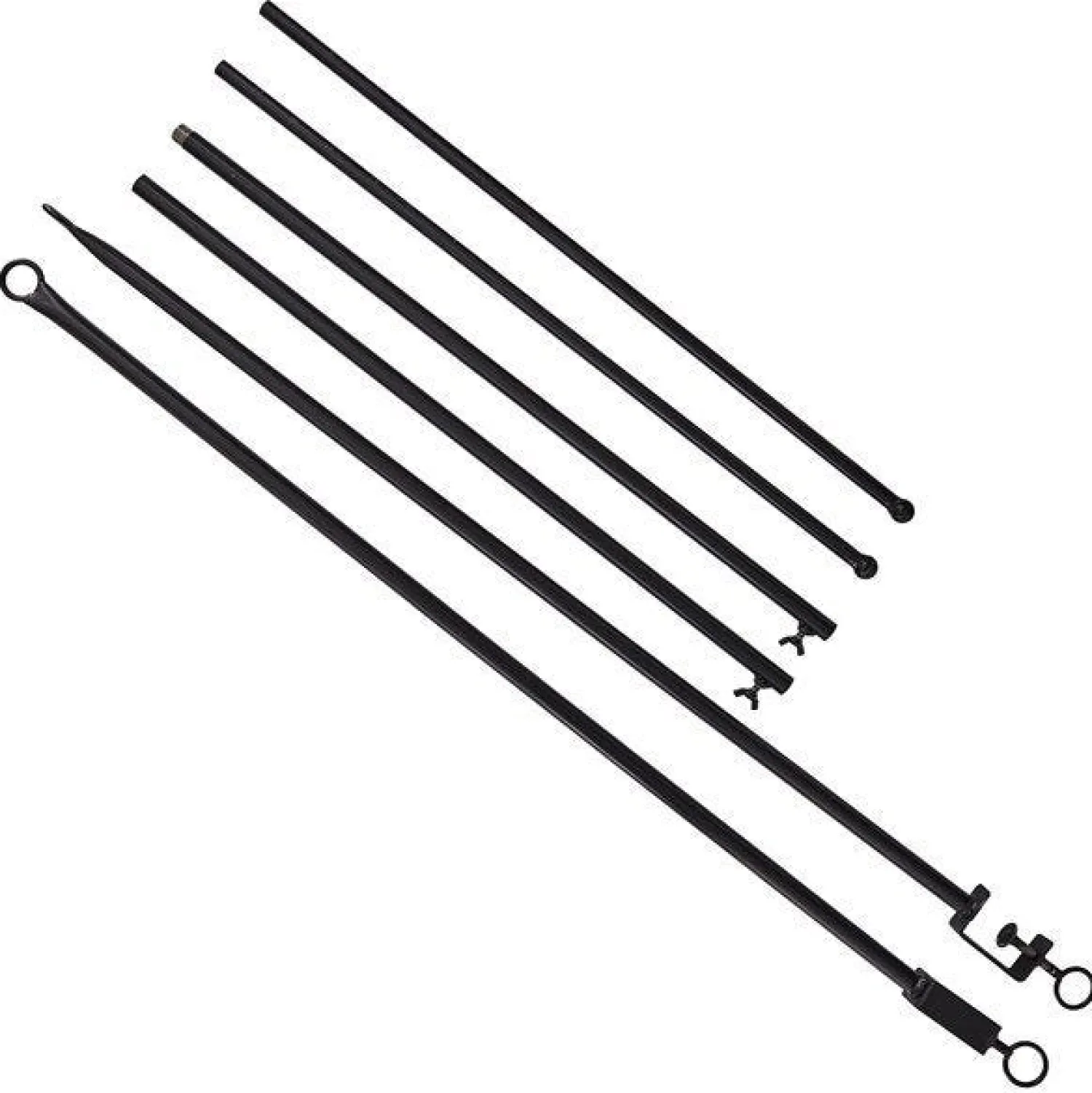 Black Metal Table Clamp - 2.4M X 88Cm<Party Delights Hot