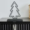 Black Metal Tree Stocking Holder - 14Cm<Party Delights Sale